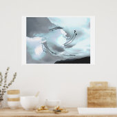 Scheppen van de lucht poster (Keuken)