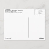 schepping briefkaart (Achterkant)
