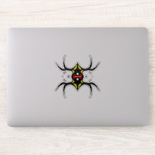 schepping uit de ruimte v2 sticker (Computer)