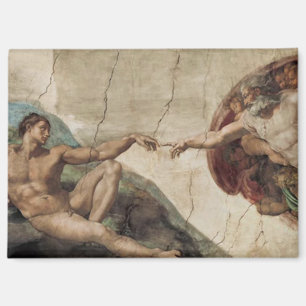 Schepping van Adam, Michelangelo, Magneet