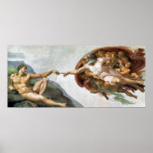 Schepping van Adam Poster (Voorkant)
