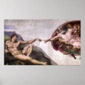 Schepping van Adam Poster (Voorkant)