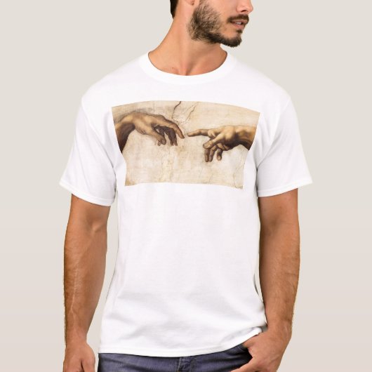 Schepping van Adam T-shirt (Voorkant)