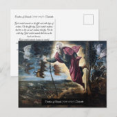 Schepping van dieren briefkaart (Voorkant / Achterkant)