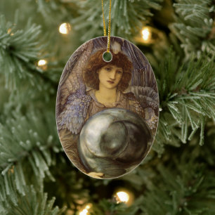 Scheppingsdagen, Eerste Dag door Burne Jones Keramisch Ornament