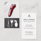 Scheren | Kappersgereedschap Visitekaartje (Voorkant / Achterkant)