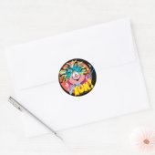 SCHEREN LEUK ©StyleStickers™ Ronde Sticker (Envelop)