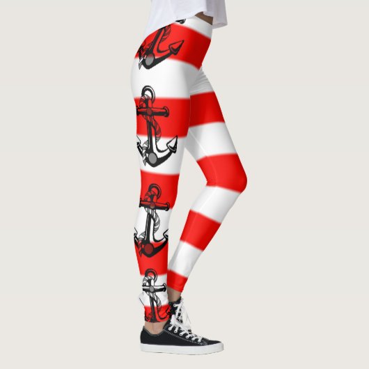 Scheren Met Anker Streep Leggings (Rechts)