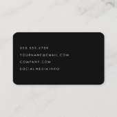 Scheren voor haar visitekaartje (Achterkant)