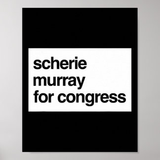 Scherie Murray voor Congres Ny Pro Trump Verkiezin Poster