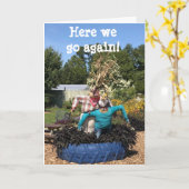 SCHERM * * GEBROKEN VAN GEWOON HANGEN ROND** KAART (Gele Bloem)