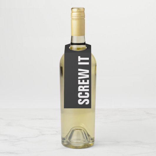 SCHERM IT FLESSENHANGER (Op fles)