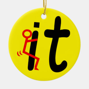 SCHERM IT KERAMISCH ORNAMENT
