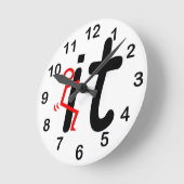 SCHERM IT RONDE KLOK (Hoek)