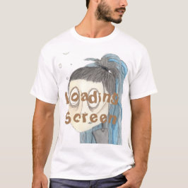 Scherm laden t-shirt
