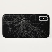 Scherm met gebroken gebroken gebroken gebroken cac Case-Mate iPhone case (Achterkant (horizontaal))