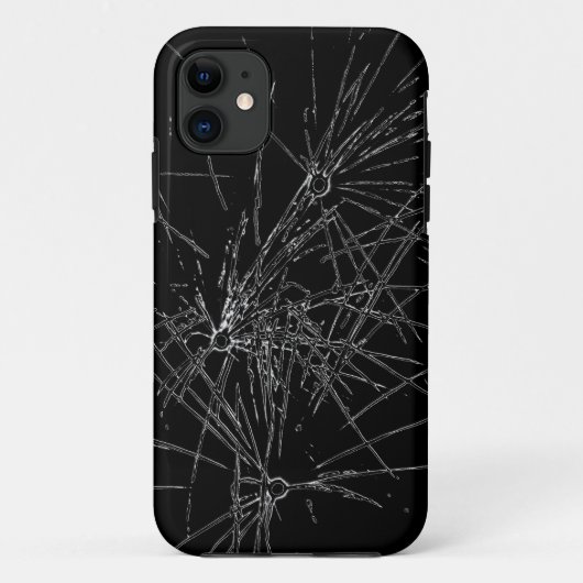 Scherm met gebroken gebroken gebroken gebroken cac Case-Mate iPhone case (Achterkant)
