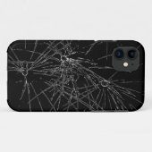 Scherm met gebroken gebroken gebroken gebroken cac Case-Mate iPhone case (Achterkant (horizontaal))