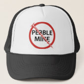 SCHERM PEBBLE MINE TRUCKER PET (Voorkant)