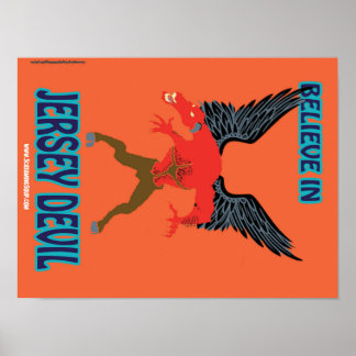 SCHERM SOUP! Geloof in Jersey Devil Poster