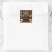 Scherm Vierkante Sticker (Tas)