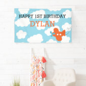 Schermachtergrond / banner (blauw en Oranje) (Insitu)