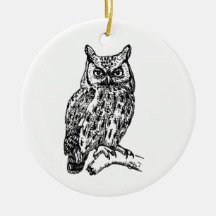 schermboomillustratie (lijnkunst) keramisch ornament