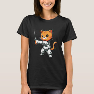 Schermen Heren, Dames & Kids Kat Schermer T-shirt