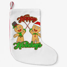 Schermen Kerstmis Gingerbread Mannen Vakantie Kers Kleine Kerstsok