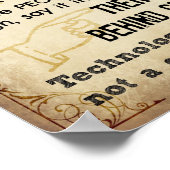 Schermregels voor thuisgebruik poster (Hoek)