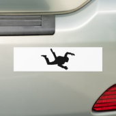 Schermspringer Bumpersticker (Op auto)