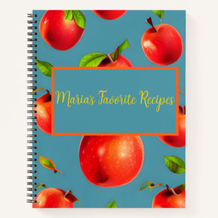 Scherp rood appelpatroon aanpassen Recipe Notitieboek