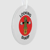 Scherpe Cactusgrap Ornament (voorkant)