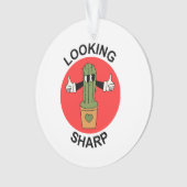Scherpe Cactusgrap Ornament (voorkant)