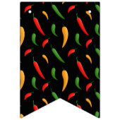Scherpe Chilipepers Versiering Vlaggetjes (Derde vlag)