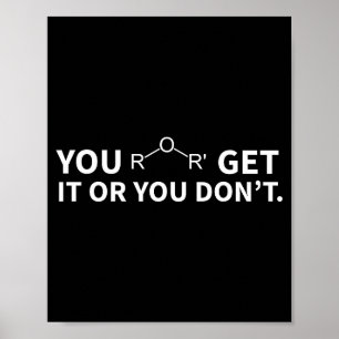 Scherpe grap: pak je ether of niet poster