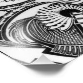 scherpe kunst "Directie" authentieke Design van de Foto Afdruk (Hoek)