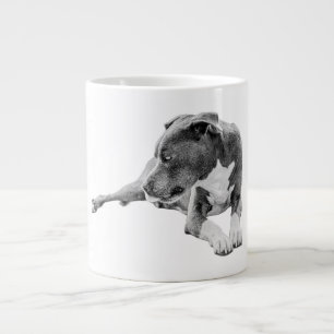 Scherpe lucht, stabiele blik extra grote beker