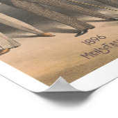 Scherpe Mannen-Mode Poster (Hoek)