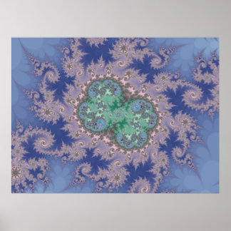 Scherpe pastels (afdrukken) poster