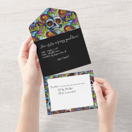 Scherpe Schedels All In One Uitnodiging