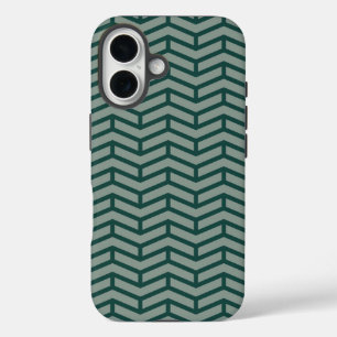 Scherpe scherpe tegengestelde pijlen Chevron twee iPhone 16 Hoesje