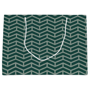 Scherpe scherpe tegengestelde pijlen Chevron twee Groot Cadeauzakje