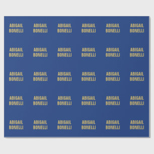 Scherpe, strakke, op maat gemaakte, minimalistisch cadeaupapier