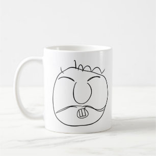 Scherpe vent koffiemok