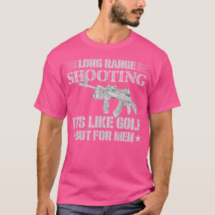 Scherpschieten over lange afstand Het is als golf, T-shirt