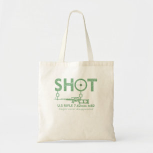 Scherpschuttersgeweer 7.62 M82 Militair Tote Bag