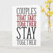 Scheten, bij elkaar blijven, grappig Jubileum, Val Kaart (Gele Bloem)