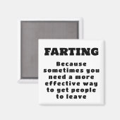 Scheten - Effectievere manier - zwart op wit Magneet (Voorkant / Achterkant)