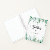 Schetkookboek Eucalyptusbossen Notitieboek (Binnen)